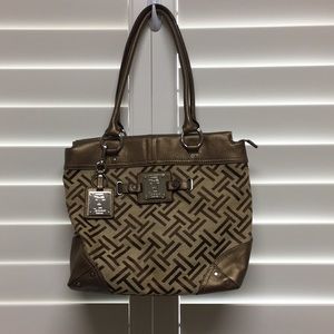 Great leather bag with spacious inside, used once!